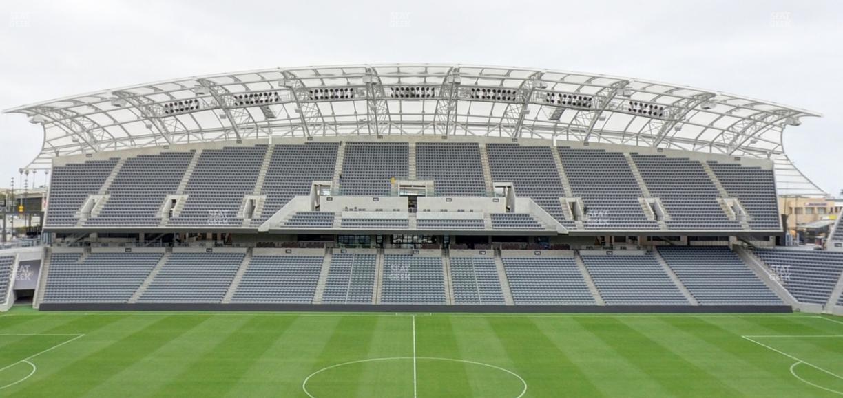 BMO Stadium - Section Founders Club C Seat View