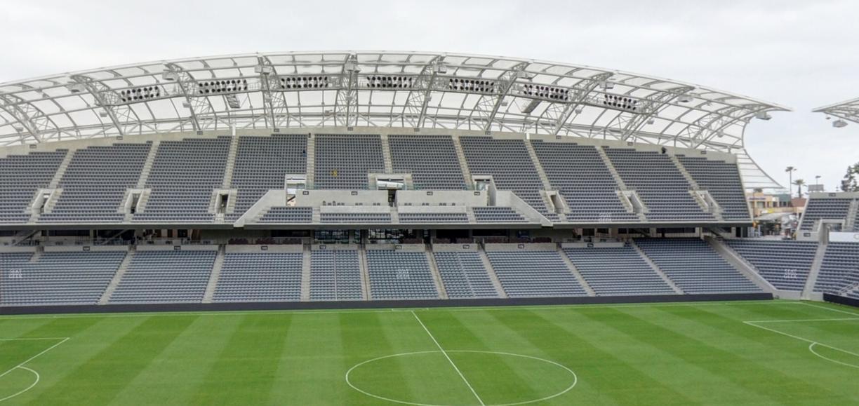 BMO Stadium - Section Founders Club D Seat View