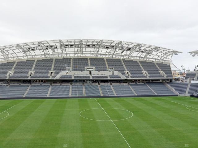 BMO Stadium - Section Founders Club D Seat View