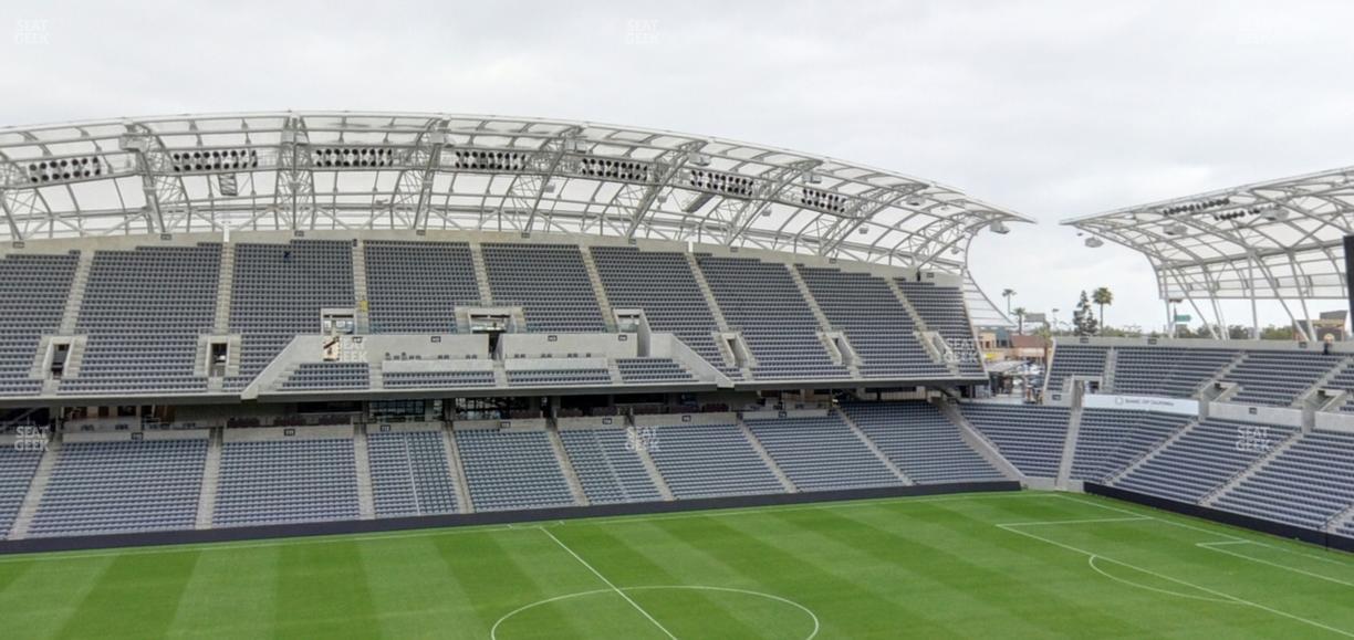 BMO Stadium - Section Founders Club E Seat View