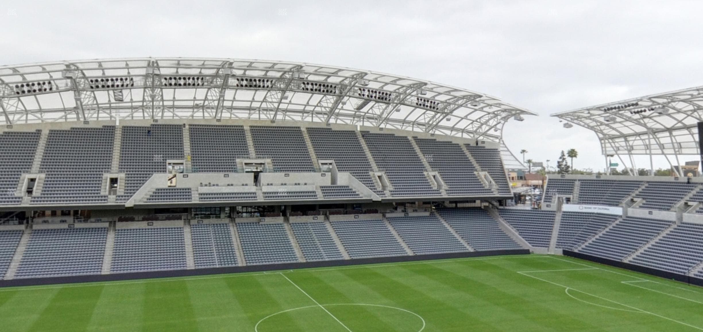 BMO Stadium - Section Founders Club E Seat View
