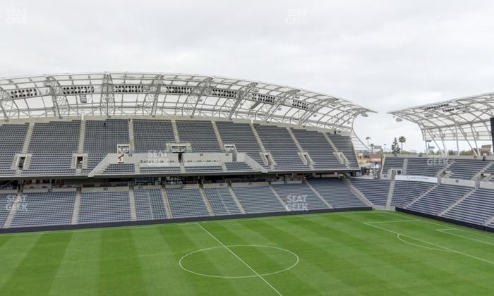 BMO Stadium - Section Founders Club E Seat View