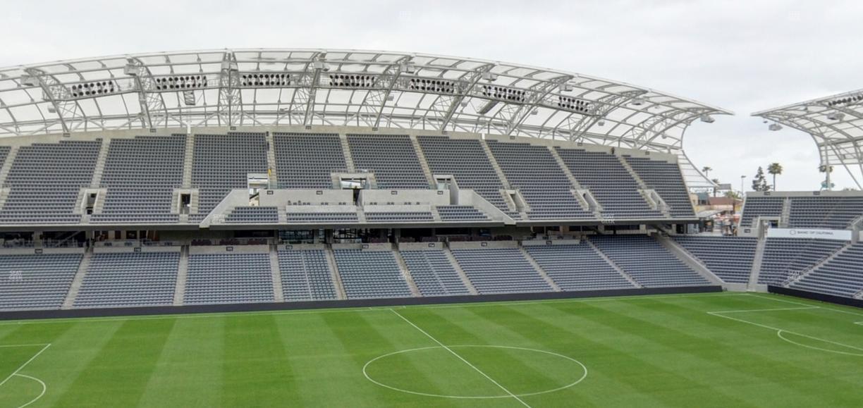 BMO Stadium - Section Founders Club E Seat View
