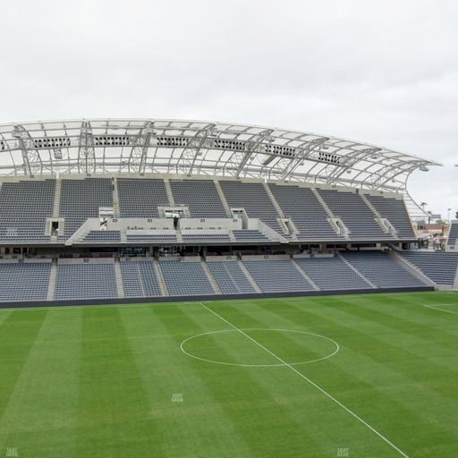 BMO Stadium - Section Founders Club E Seat View