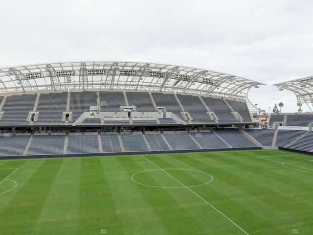 BMO Stadium - Section Founders Club E Seat View