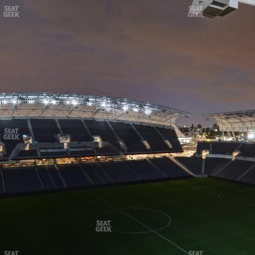 BMO Stadium - Section Sunset Deck Loge Box A Seat View