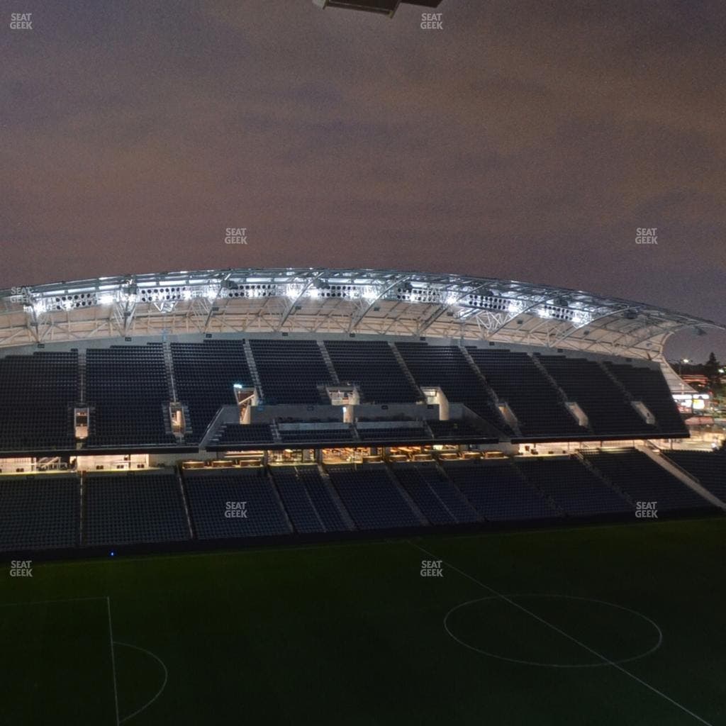 BMO Stadium - Section Sunset Deck Loge Box B Seat View