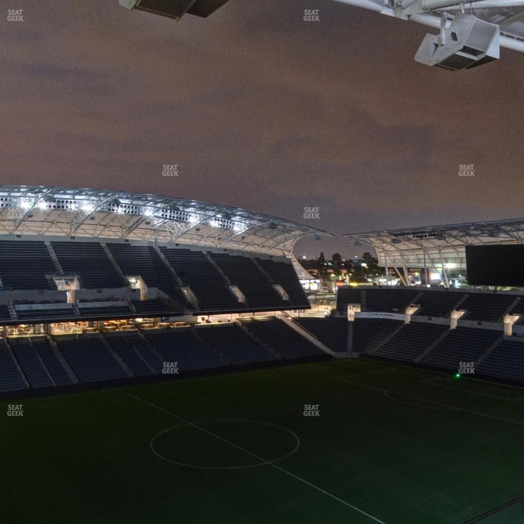 BMO Stadium - Section Sunset Deck Loge Box C Seat View