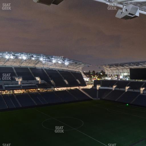 BMO Stadium - Section Sunset Deck Loge Box C Seat View