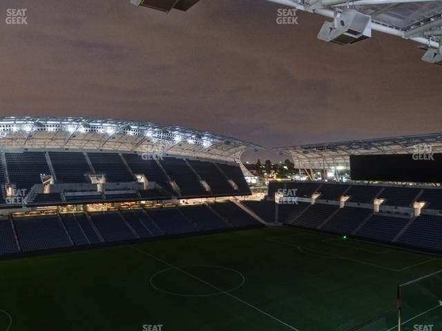 BMO Stadium - Section Sunset Deck Loge Box C Seat View