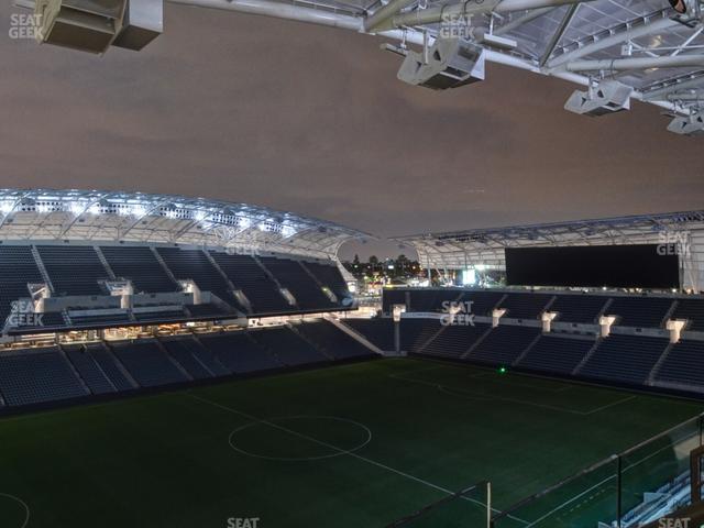 BMO Stadium - Section Sunset Deck Loge Box G Seat View BMO Stadium - Section Sunset Deck Loge Box G Seat View