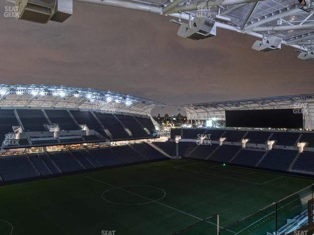 BMO Stadium - Section Sunset Deck Loge Box G Seat View