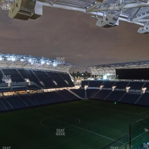 BMO Stadium - Section Sunset Deck Loge Box H Seat View