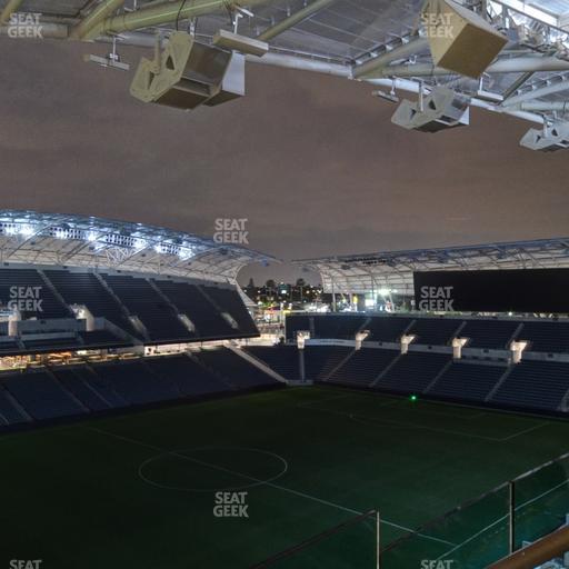 BMO Stadium - Section Sunset Deck Loge Box J Seat View