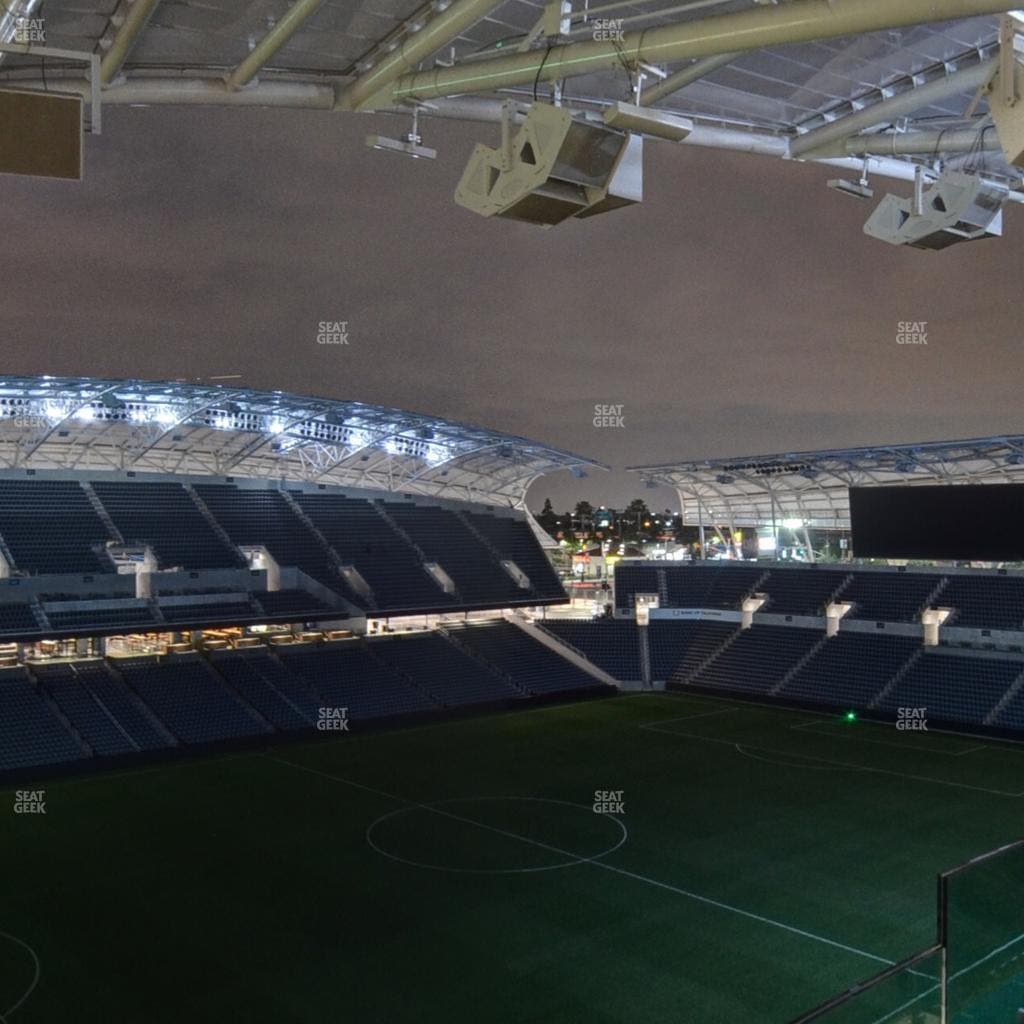 BMO Stadium - Section Sunset Deck Loge Box K Seat View