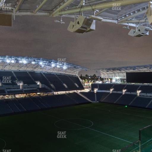 BMO Stadium - Section Sunset Deck Loge Box K Seat View