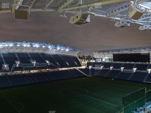 BMO Stadium - Section Sunset Deck Loge Box K Seat View
