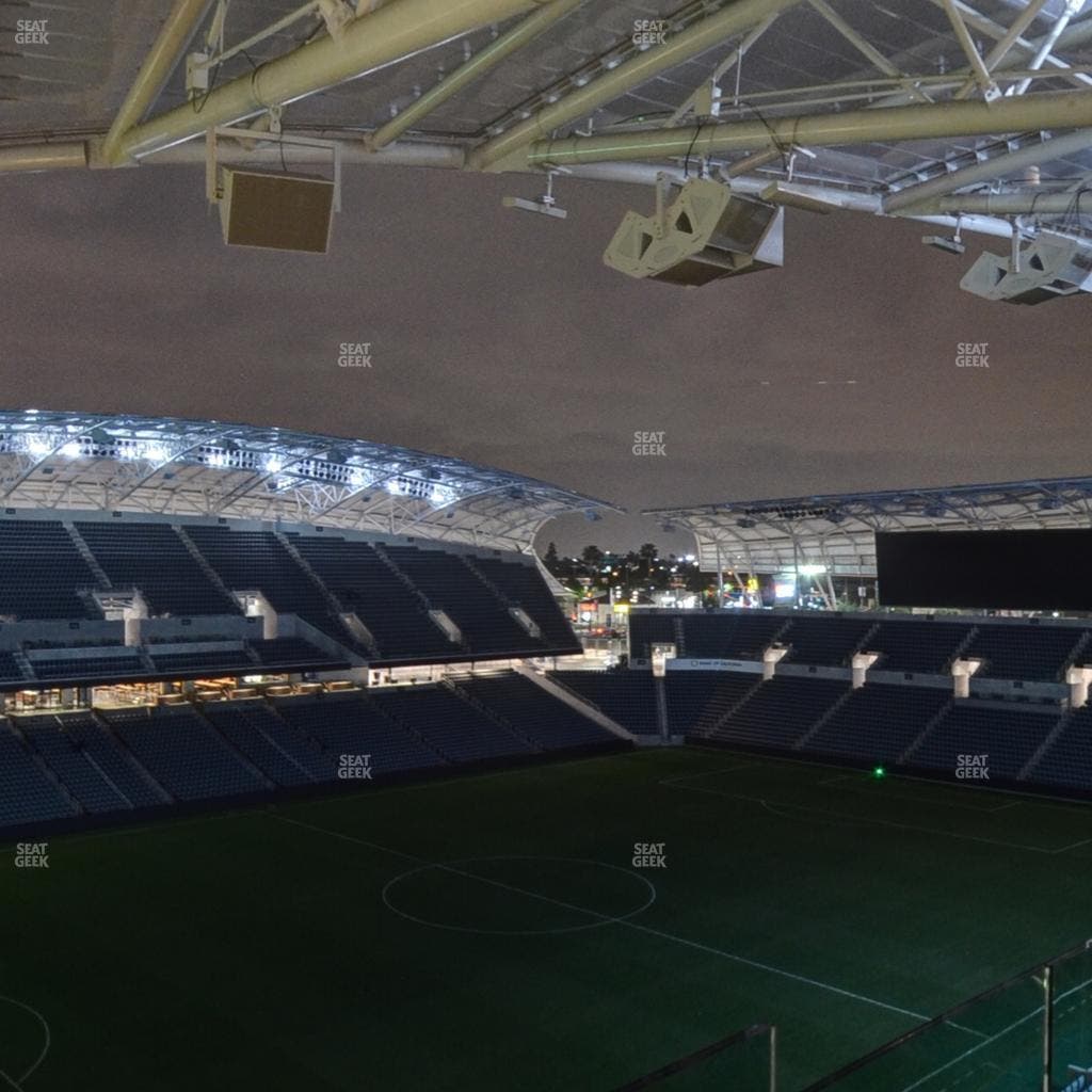 BMO Stadium - Section Sunset Deck Loge Box L Seat View