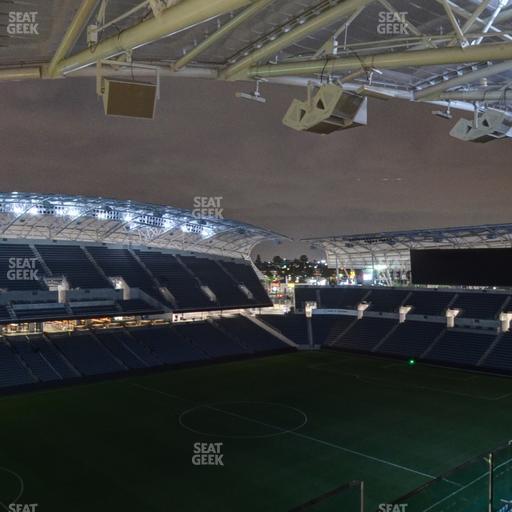 BMO Stadium - Section Sunset Deck Loge Box L Seat View