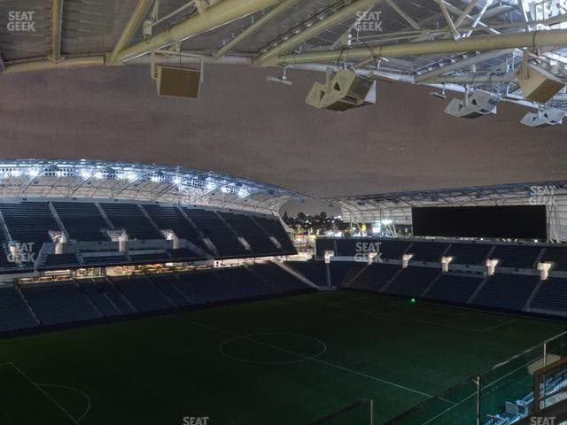 BMO Stadium - Section Sunset Deck Loge Box L Seat View