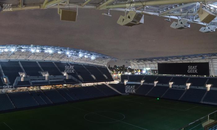 BMO Stadium - Section Sunset Deck Loge Box L Seat View