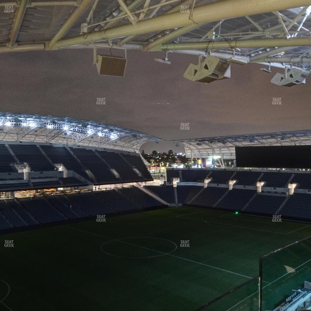 BMO Stadium - Section Sunset Deck Loge Box M Seat View