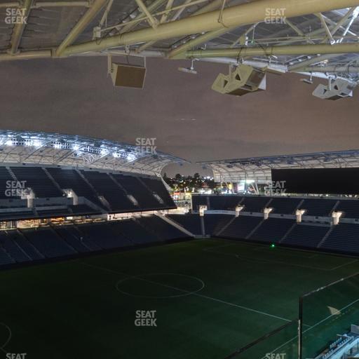 BMO Stadium - Section Sunset Deck Loge Box M Seat View