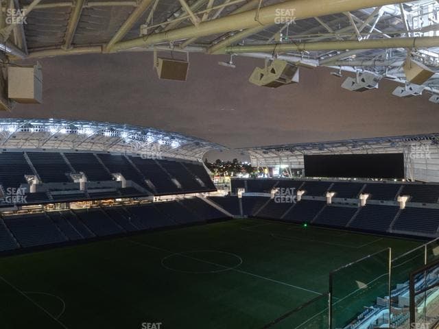 BMO Stadium - Section Sunset Deck Loge Box M Seat View