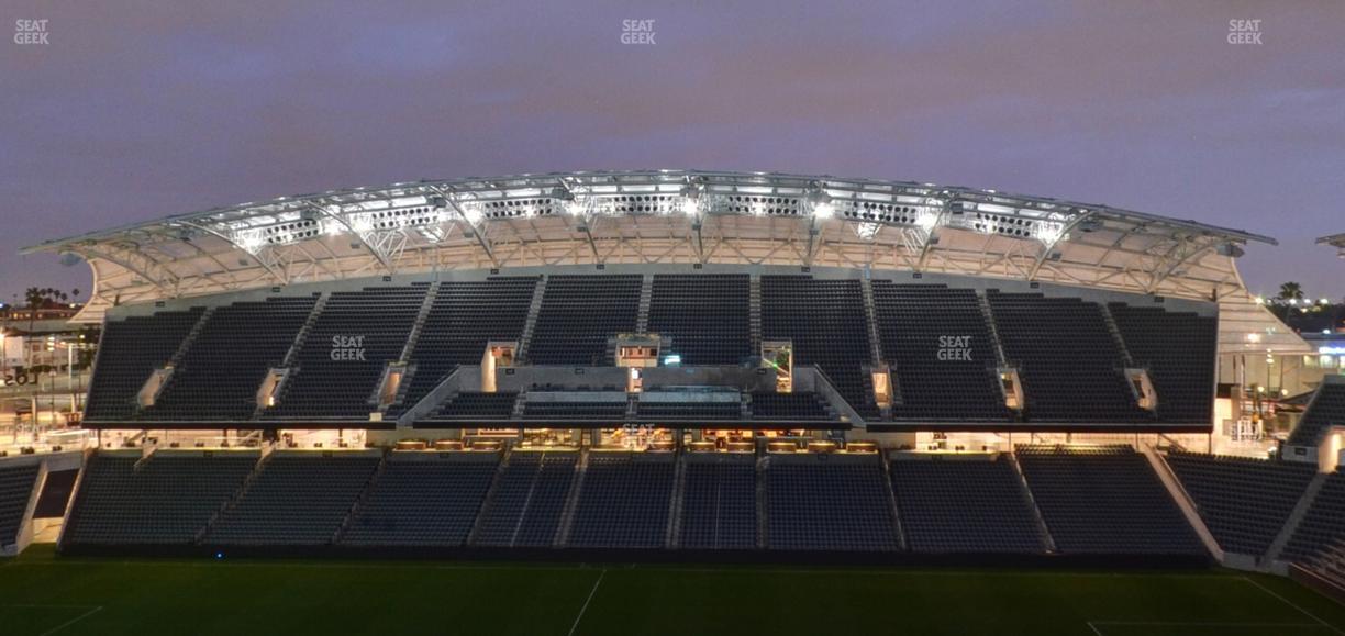 BMO Stadium - Section Sunset Deck Suite 2 Seat View