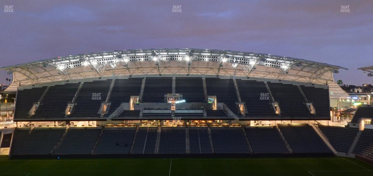 BMO Stadium - Section Sunset Deck Suite 3 Seat View