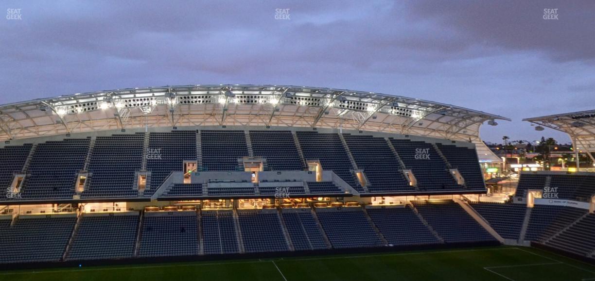 BMO Stadium - Section Sunset Deck Suite 7 Seat View