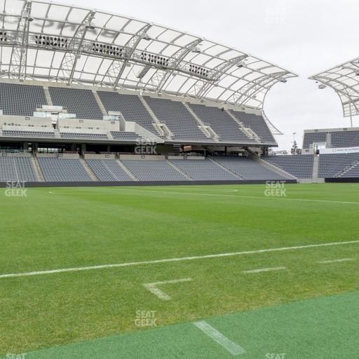 BMO Stadium - Section Vip Bench North Seat View