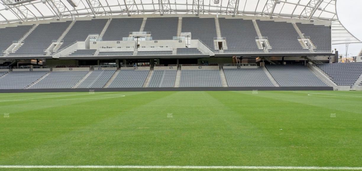 BMO Stadium - Section Vip Bench South Seat View