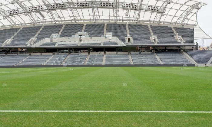 BMO Stadium - Section Vip Bench South Seat View