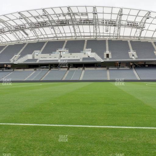 BMO Stadium - Section Vip Bench South Seat View