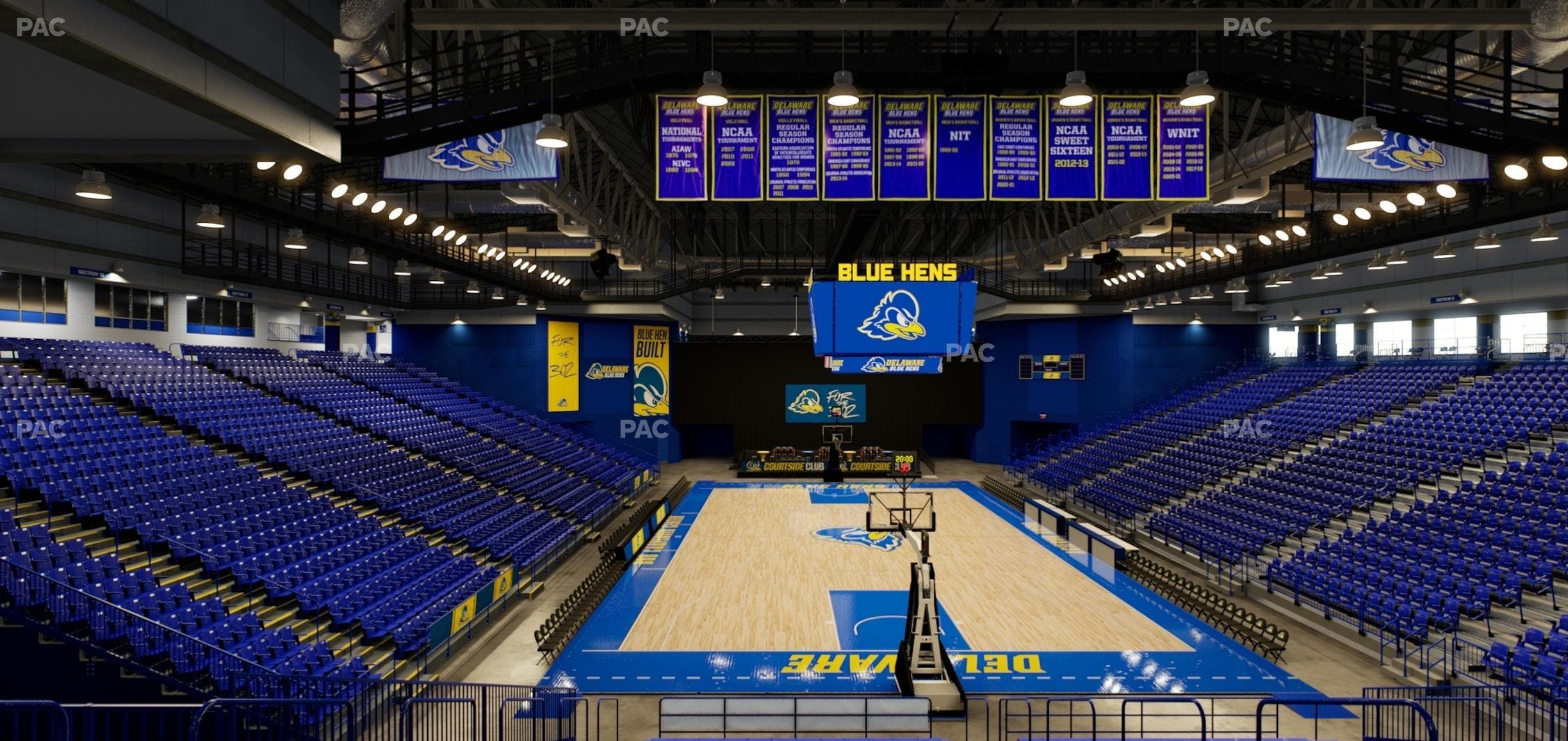 Bob Carpenter Center - Section 2 Seat View