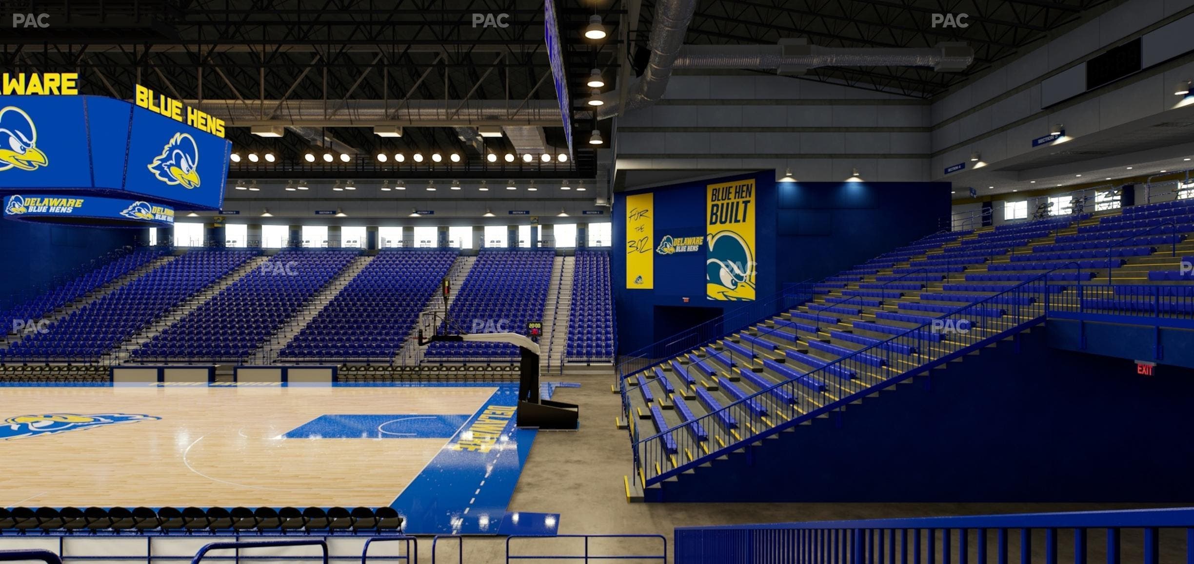 Bob Carpenter Center - Section 20 Seat View
