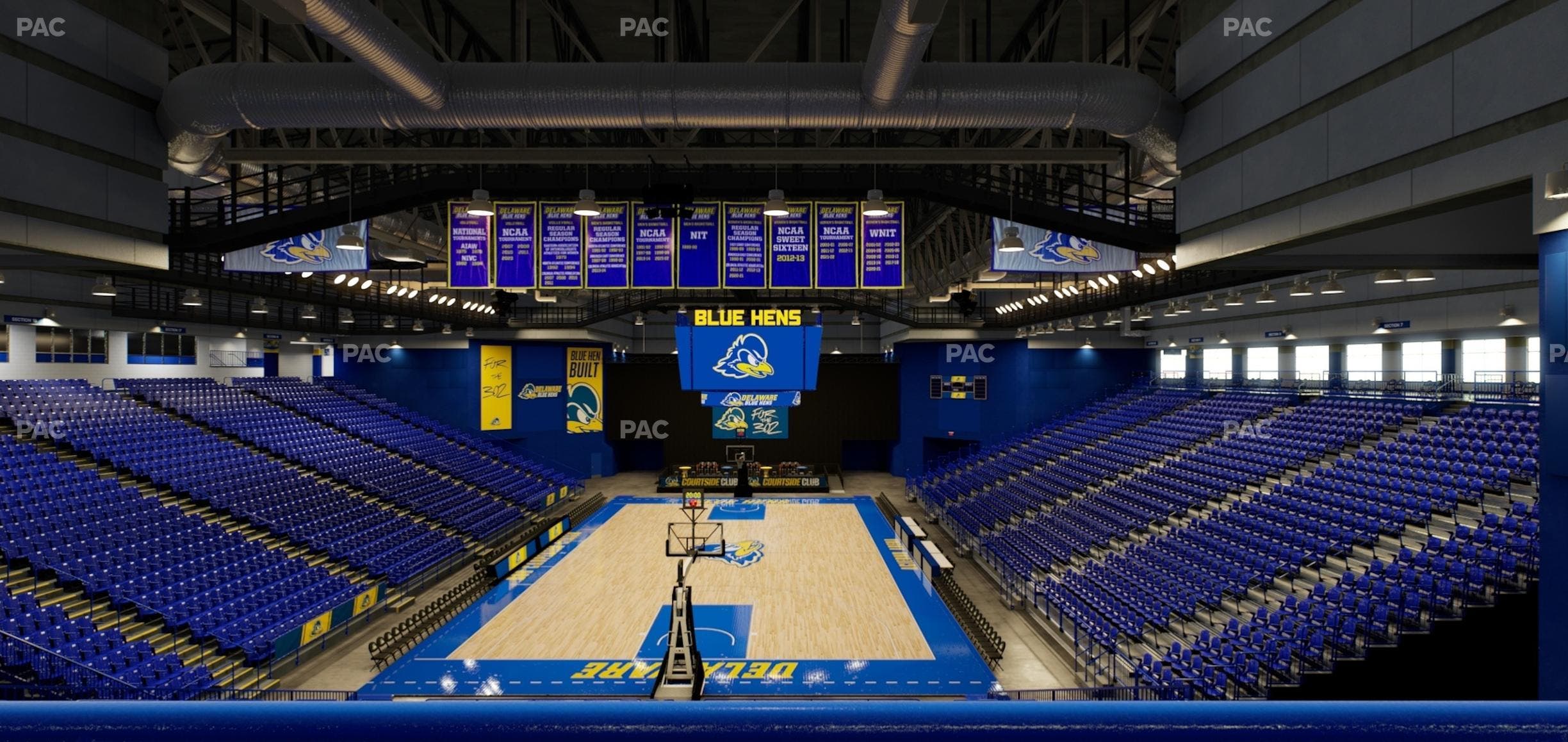 Bob Carpenter Center - Section 3 Seat View