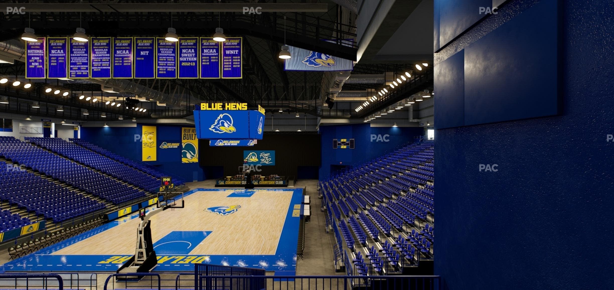 Bob Carpenter Center - Section 4 Seat View