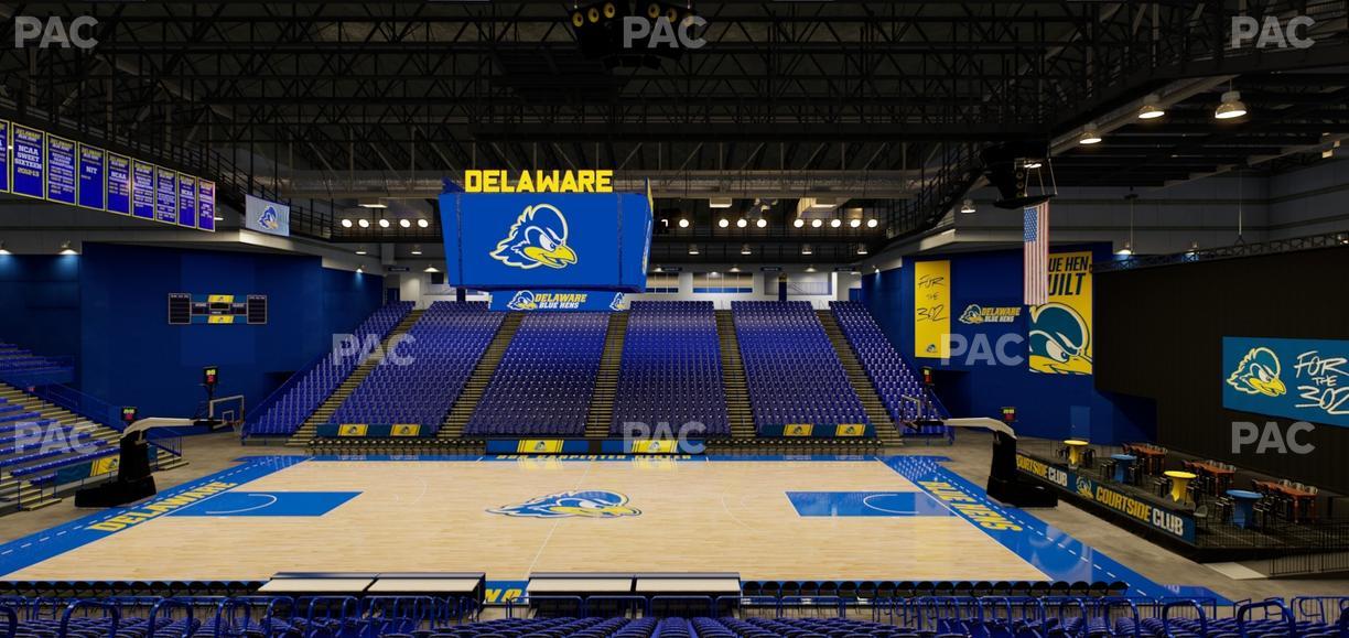 Bob Carpenter Center - Section 8 Seat View