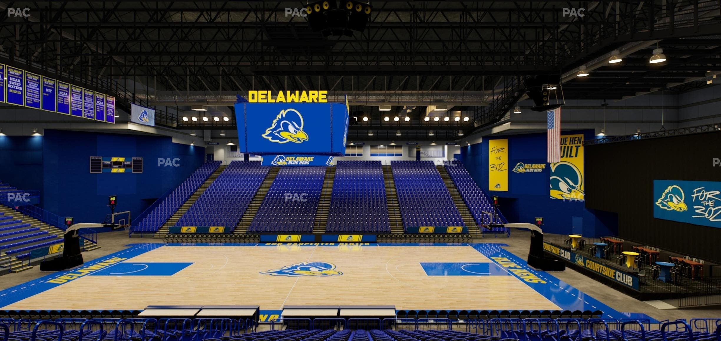 Bob Carpenter Center - Section 8 Seat View