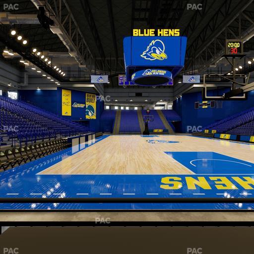 Bob Carpenter Center - Section Courtside Club Seat View