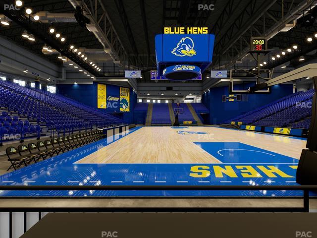 Bob Carpenter Center - Section Courtside Club Seat View Bob Carpenter Center - Section Courtside Club Seat View