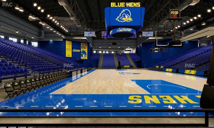 Bob Carpenter Center - Section Courtside Club Seat View