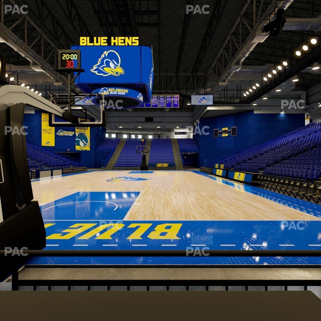 Bob Carpenter Center - Section Courtside Club Seat View