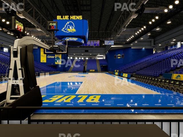Bob Carpenter Center - Section Courtside Club Seat View