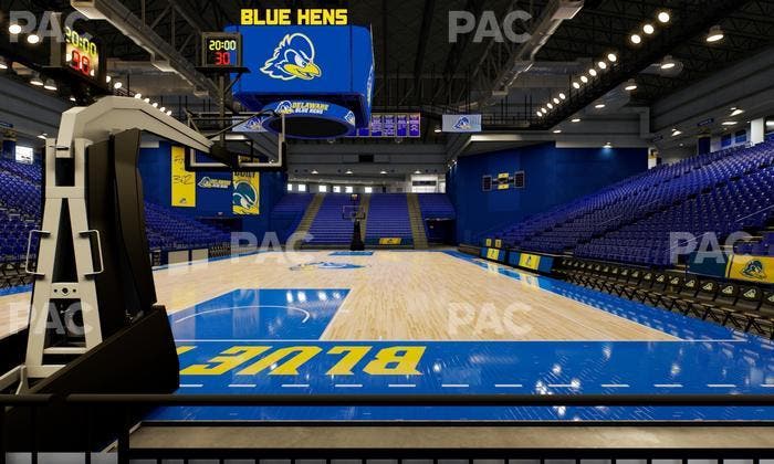 Bob Carpenter Center - Section Courtside Club Seat View