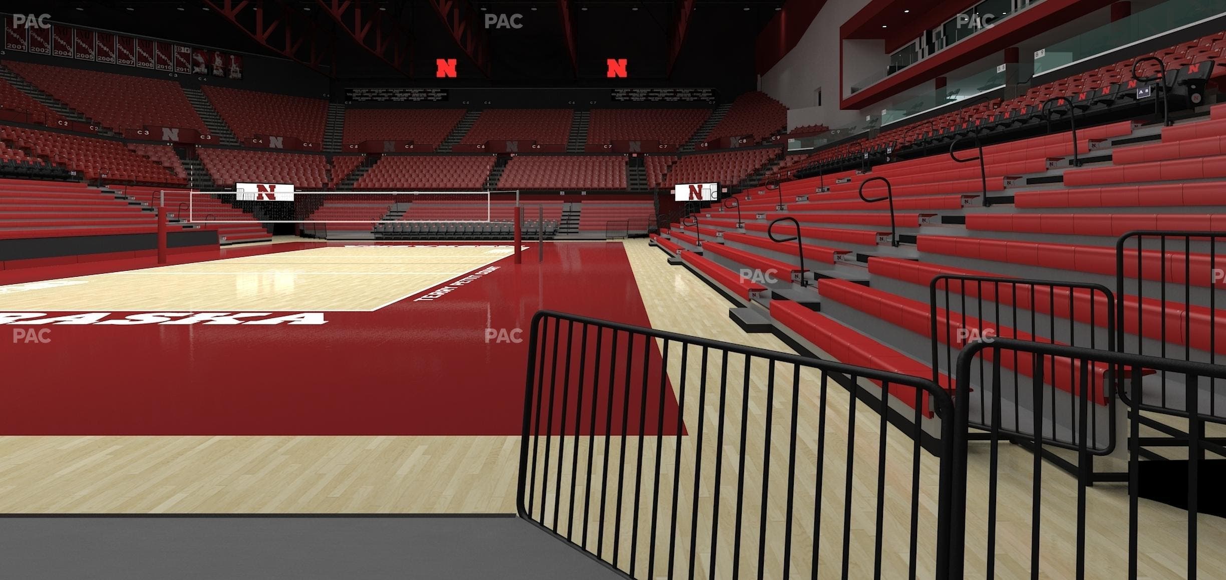 Bob Devaney Sports Center - Section A 10 Seat View