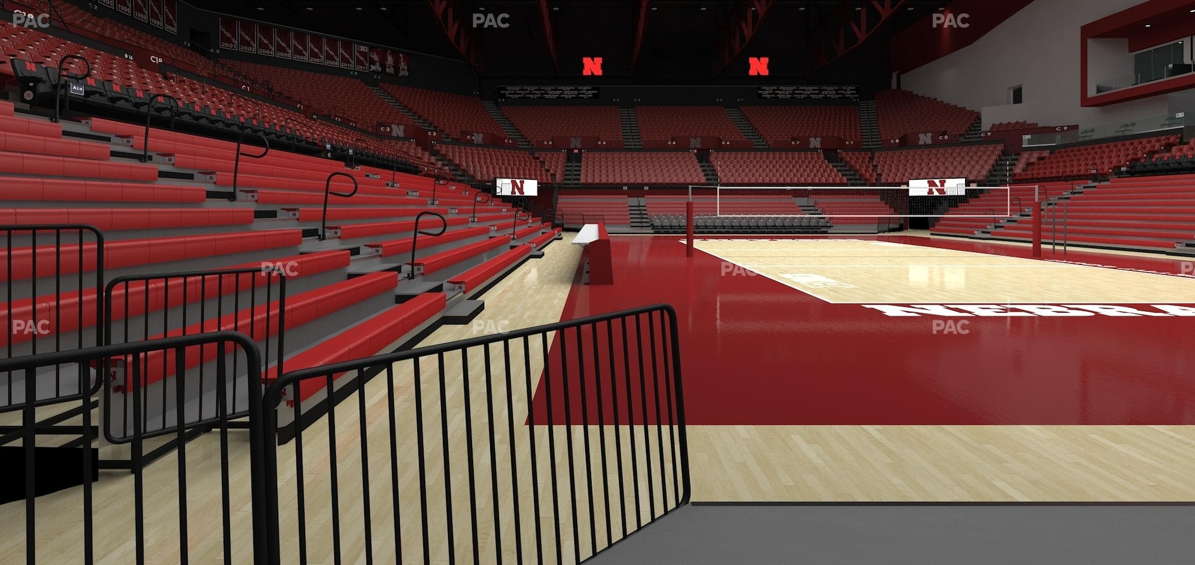 Bob Devaney Sports Center - Section A 12 Seat View