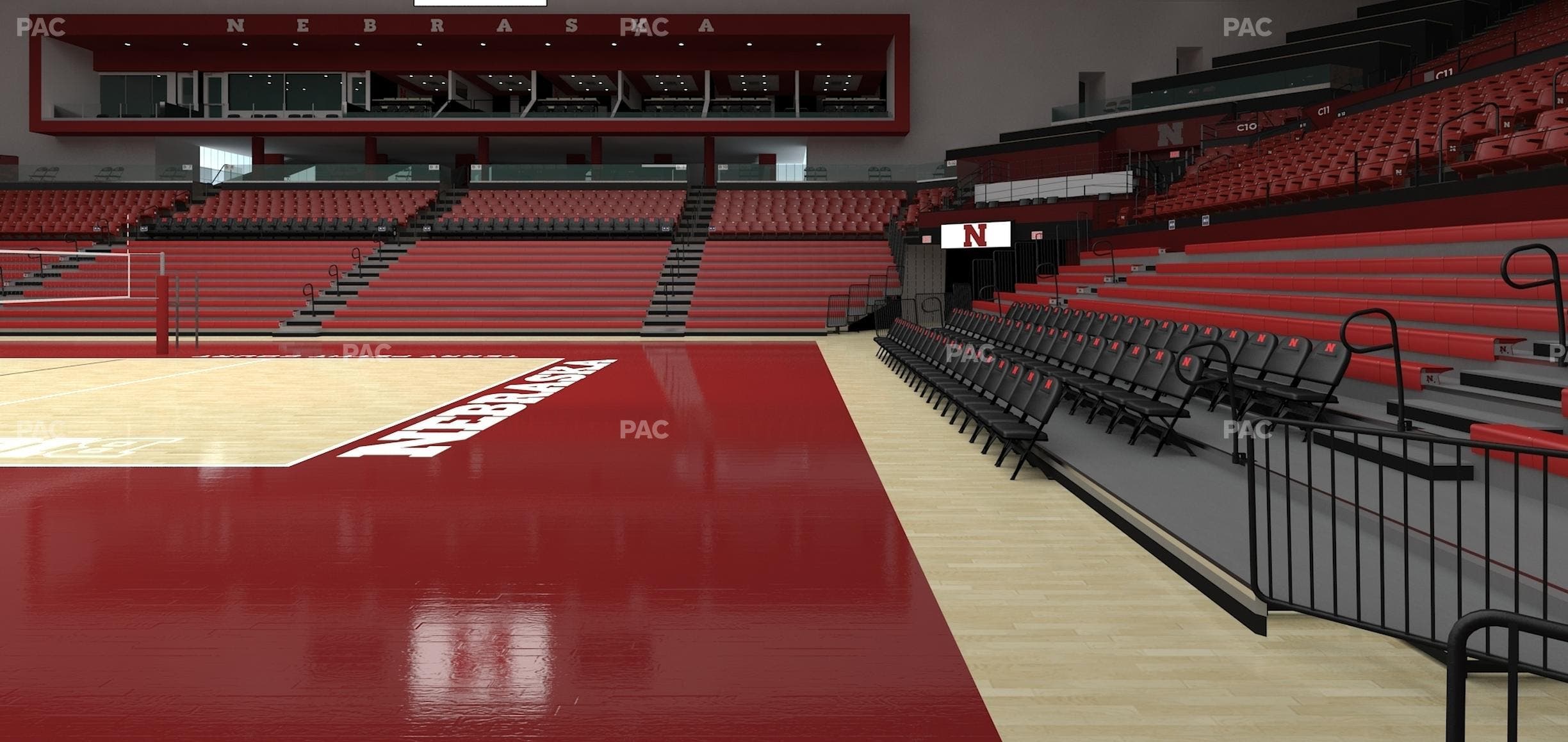 Bob Devaney Sports Center - Section A 13 Seat View